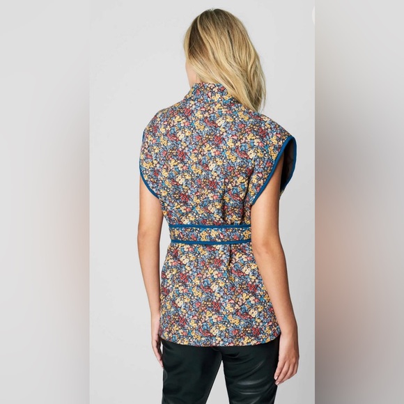 Blanc NYC floral vest - Picture 4 of 7